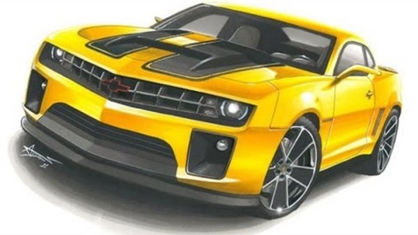 Раскраска Шевроле Камаро