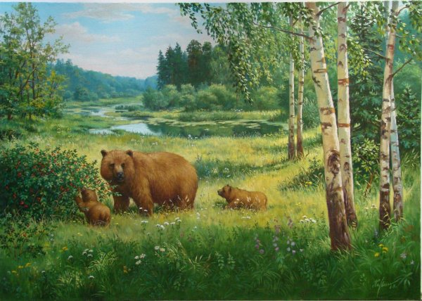 Художник Иван Харченко природа