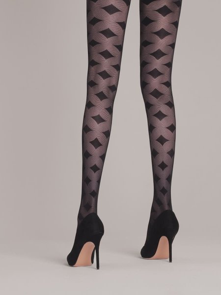 Капроновые колготки в сеточку