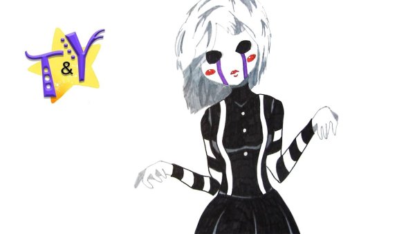 Марионетка срисовать