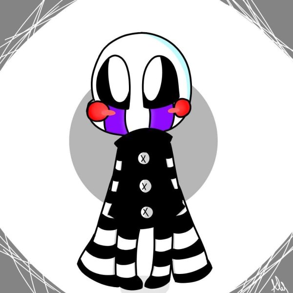 ФНАФ марионетка милые арты