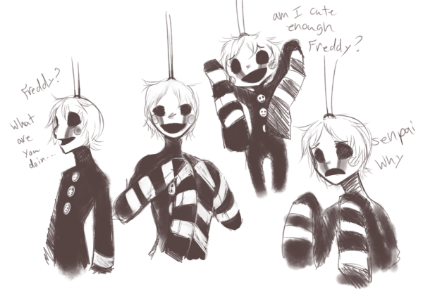 Чертежи Марионетки ФНАФ