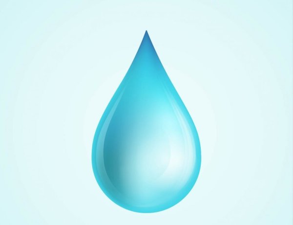 Капля нарисованная