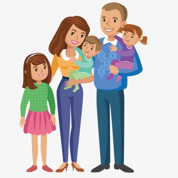 Семья мультяшная 3