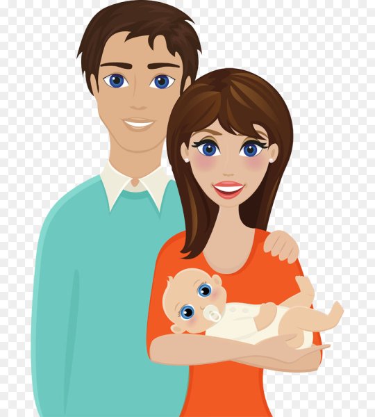 Семья мультяшная