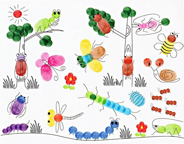 Рисование ладошками