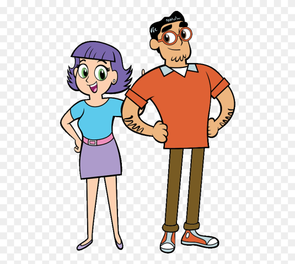 Родители без фона