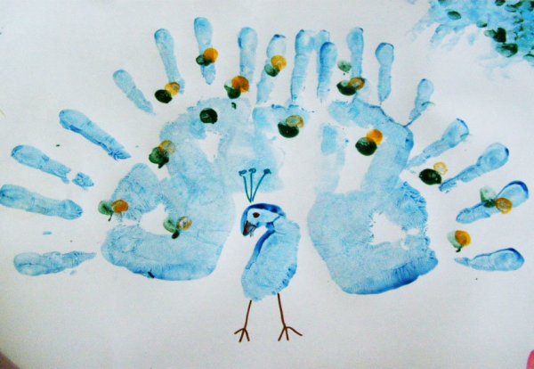 Пальчиковое рисование для детей