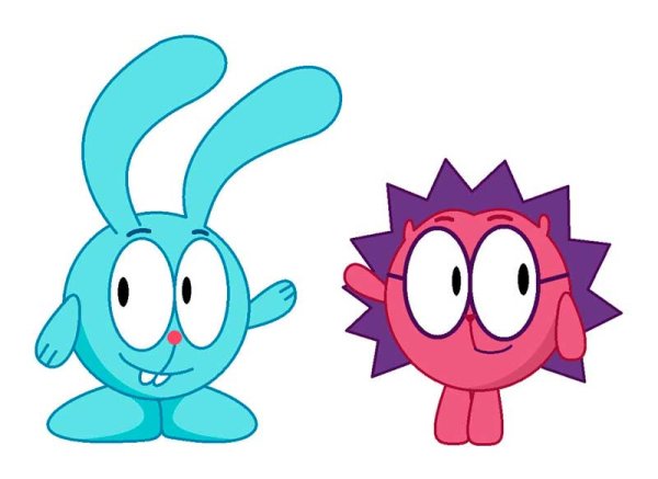 Герои смешариков Крош