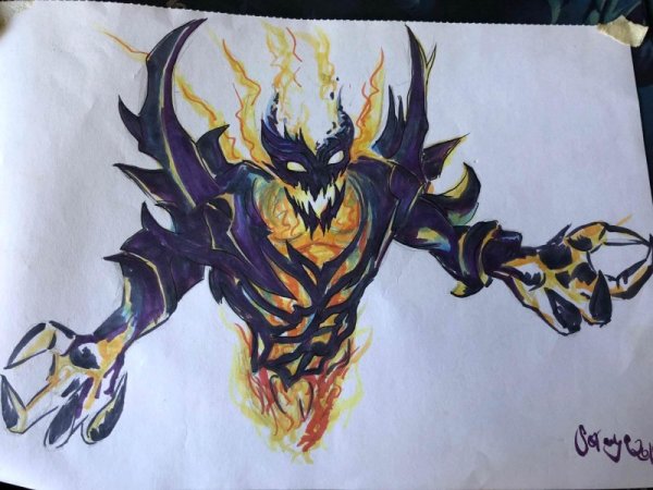 SF Dota 2 нарисовать