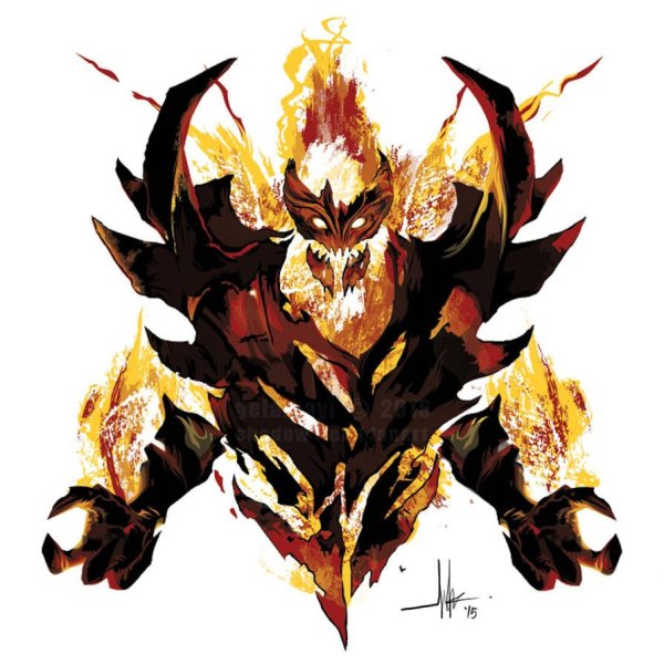Shadow Fiend Dota 2 Art