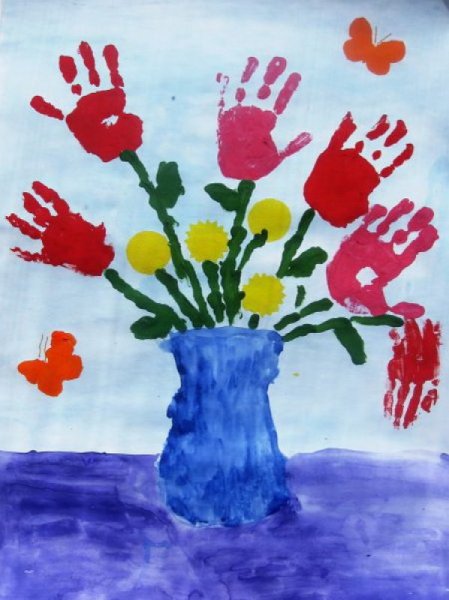 Нетрадиционное рисование ладошками