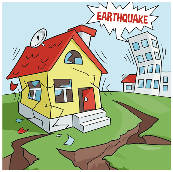 Нарисовать землетрясение