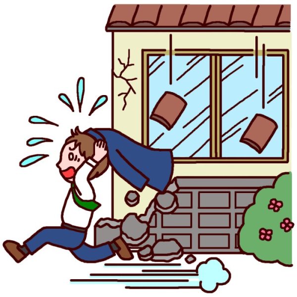 Землетрясение мультяшное