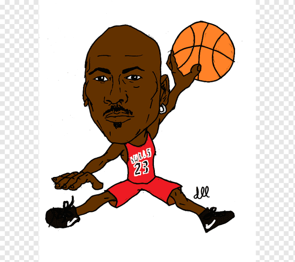 Шарж Майкл Джордан