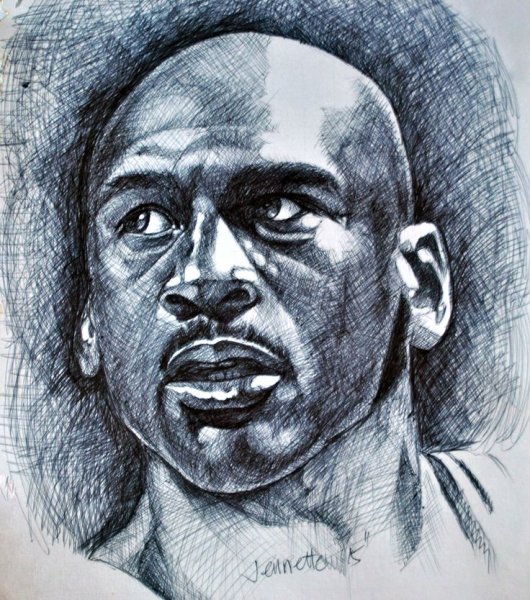 Майкл Джордан фотопортрет