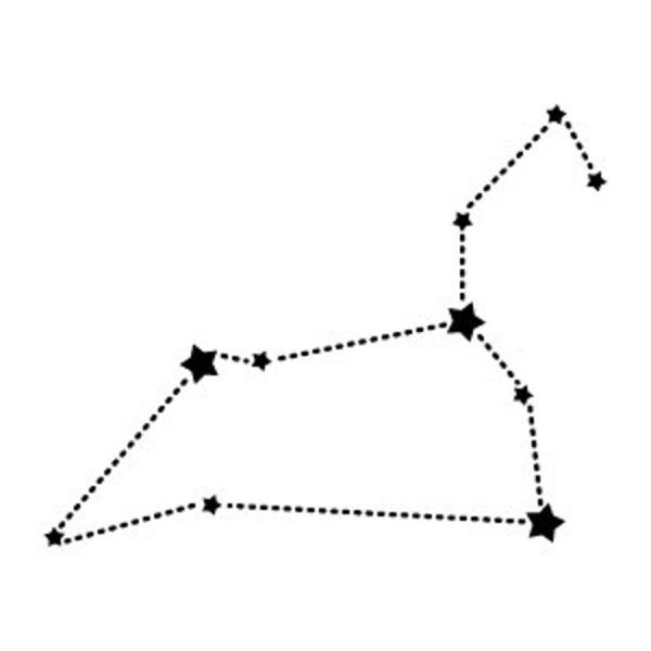 Зодиакальные созвездия Лев схема