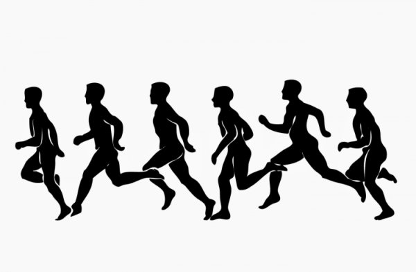 Бегающий человечек