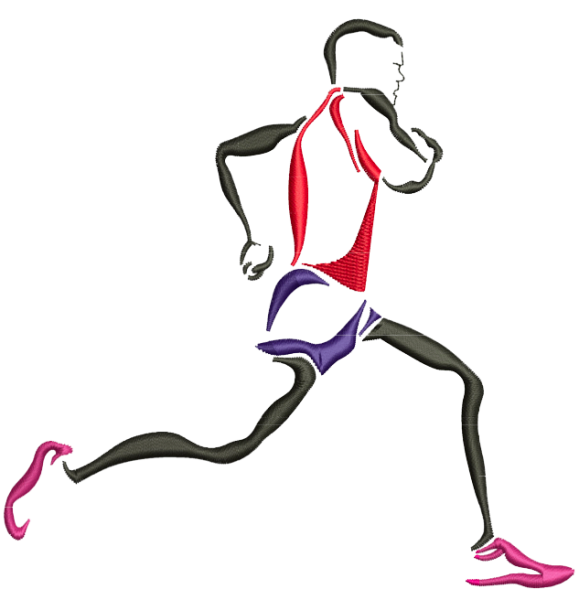 Бегун клипарт