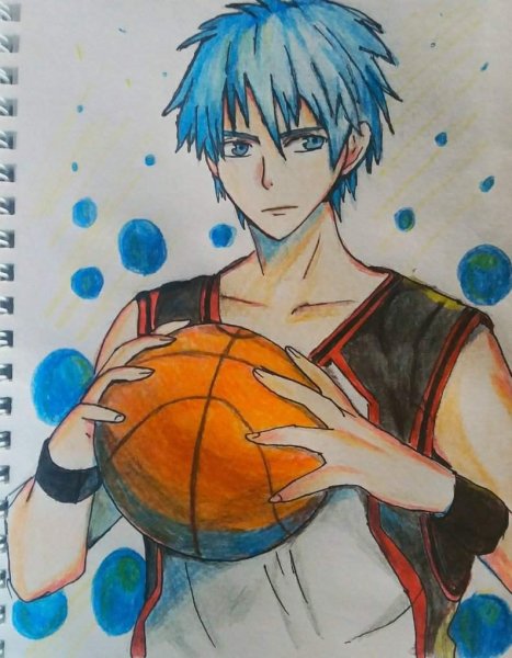 Аниме баскетбол Куроко срисовать