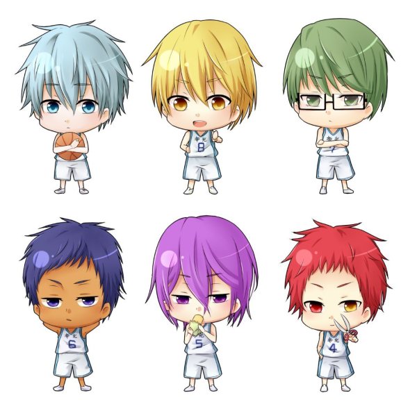 Аниме баскетбол Куроко Чиби