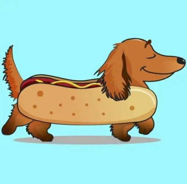 Такса рисунок