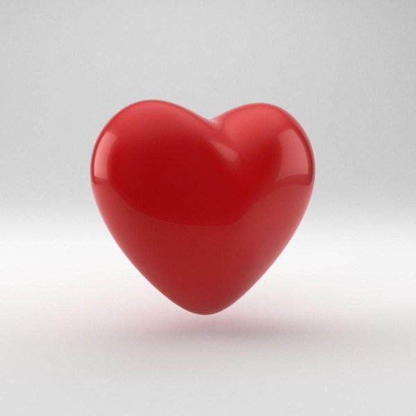 Объемное сердце
