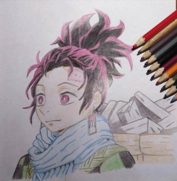 Нарисовыны Камадо Танджиро