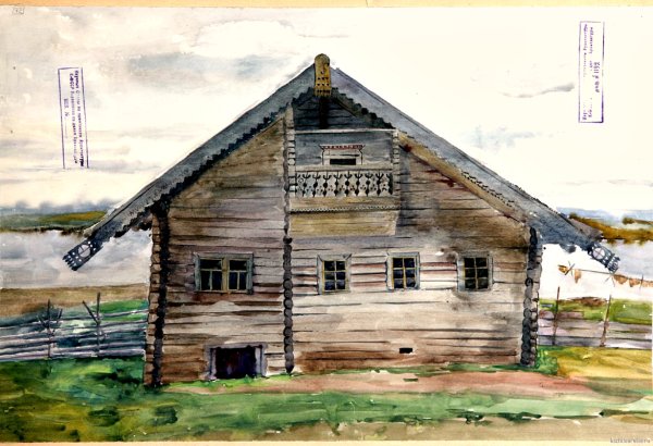 Станислав Бабюк художник русская изба