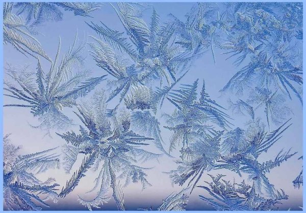 Морозные узоры для детей