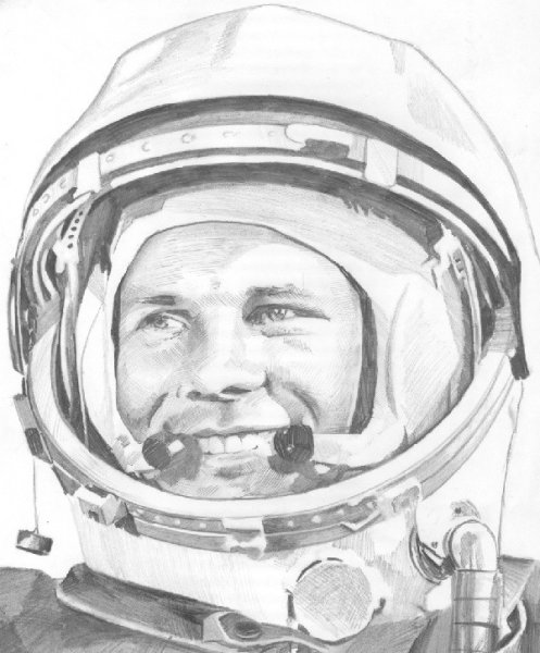 Юрий Гагарин космонавт