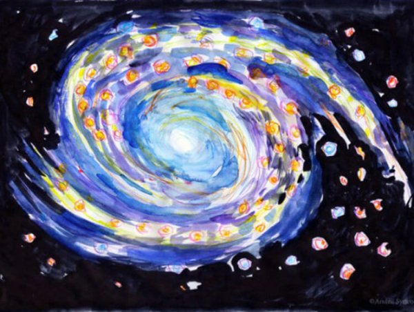 Рисование Галактики