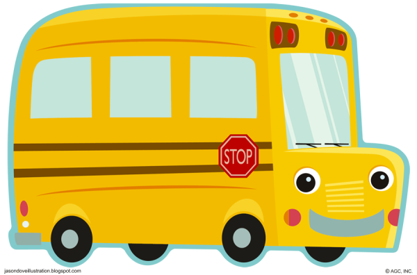 Автобус желтый