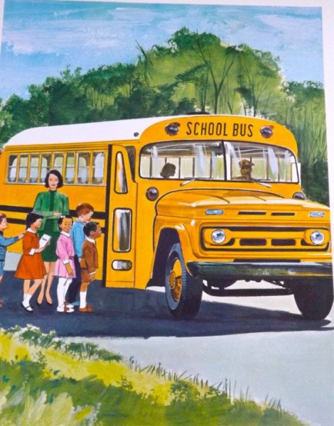 Автобус иллюстрация