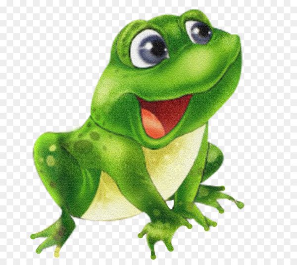 Жаба мультяшная