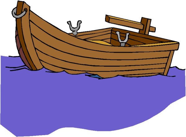 Лодка мультяшная