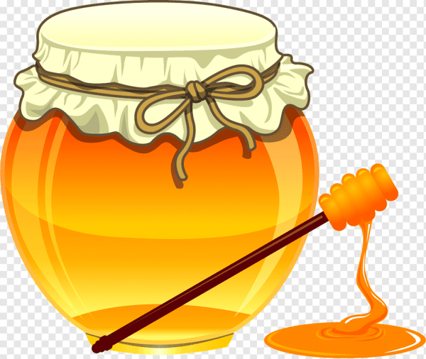 Мед раскраска