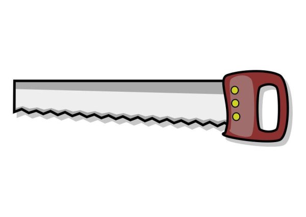 Нарисовать пилу