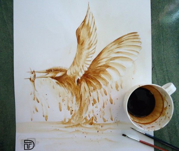 Кофейные иллюстрации Giulia Bernardelli