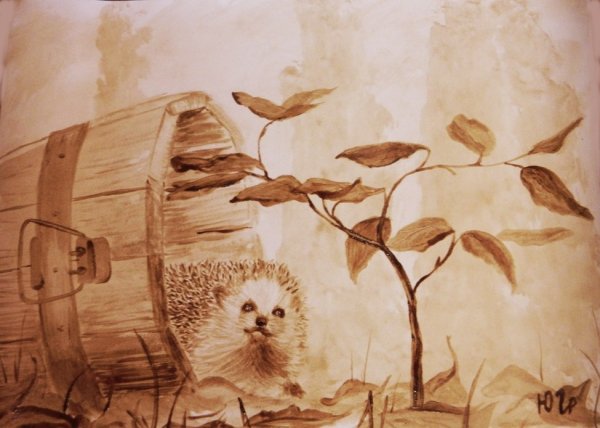 Кофейная гризайль