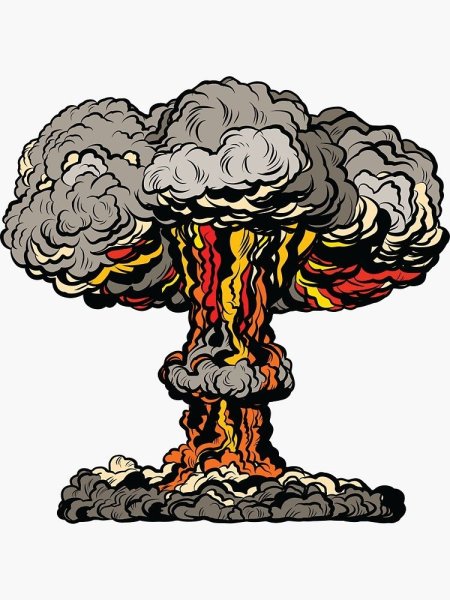 Ядерный гриб арт