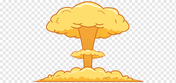 Ядерный взрыв мультяшный