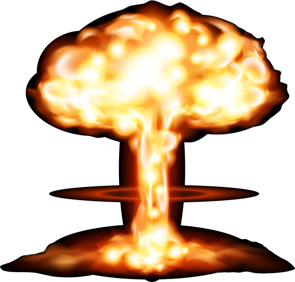 Ядерный взрыв без фона