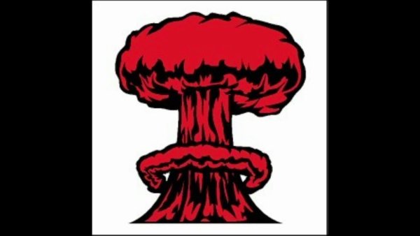 Атомный гриб Стикеры