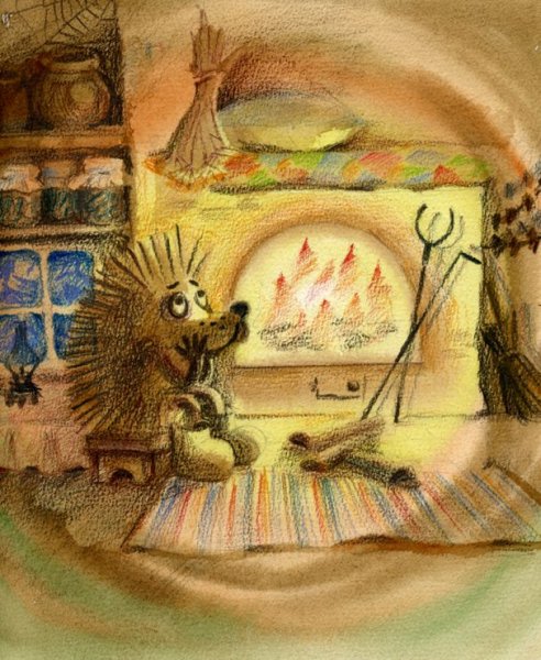 Уютные ежики