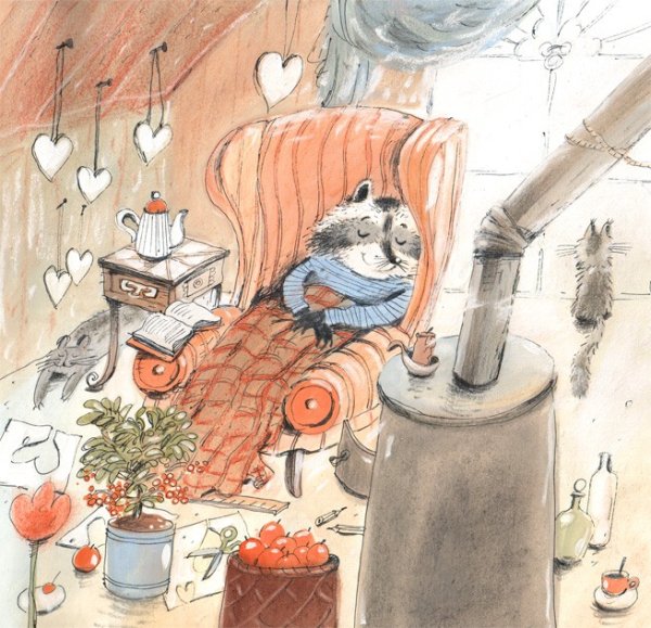 Муми Тролли иллюстрации художника Дианы Лапшиной