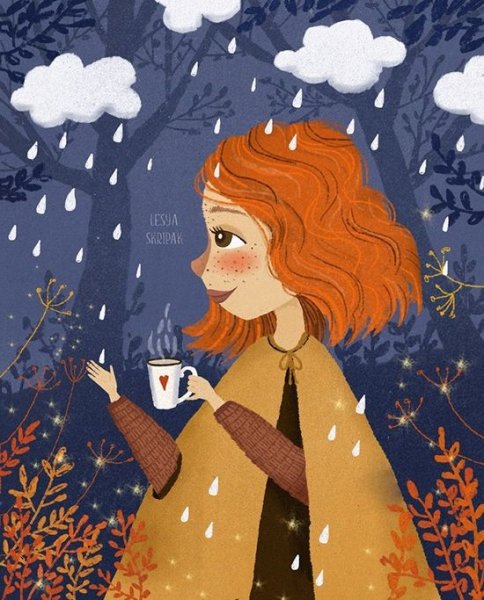 Теплые иллюстрации