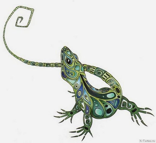 Ящерка из сказов Бажова