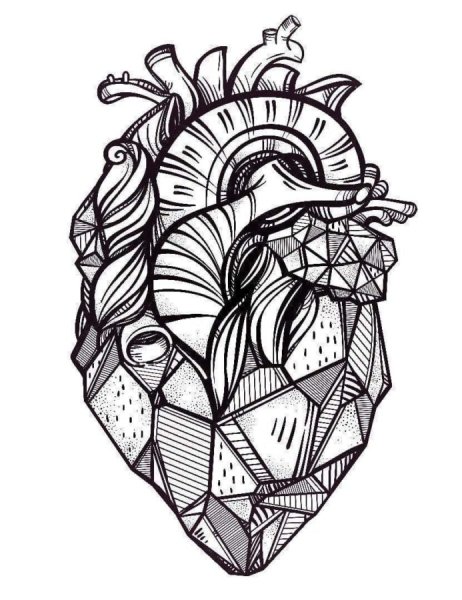 Тату в стиле Графика эскизы