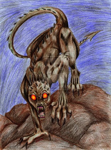 Эль чупакабра козий вампир